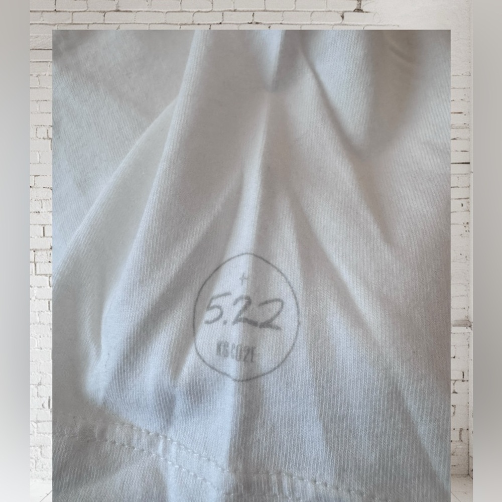 Allbirds Cotton Tee NWT Medium | Blizzard White Soft Breathable Basic - Picture 4 of 4